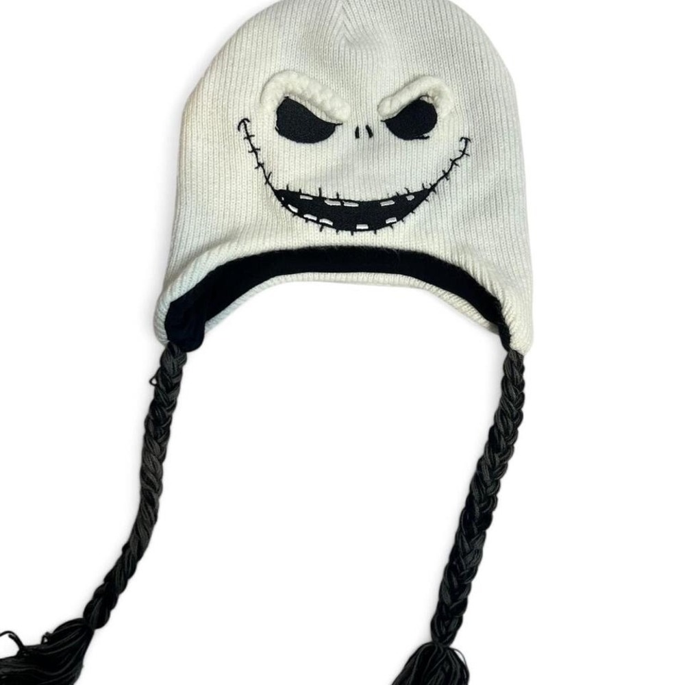 Disney Parks Jack Skellington Beanie Hat‎ Nightmare Before Christmas Adult